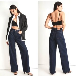 Madewell Superwide Leg Jeans Size 30